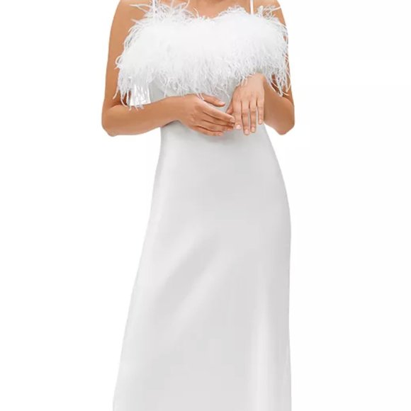 Sleeper Dresses & Skirts - Sleeper Slip Dress with Feathers